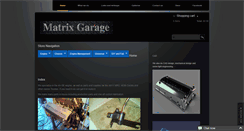 Desktop Screenshot of matrixgarage.com